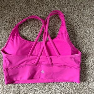 Sonic pink lululemon sports bra